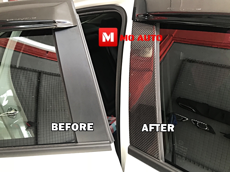 เสาประตู คาร์บอนผ้าแท้ CIVIC FC