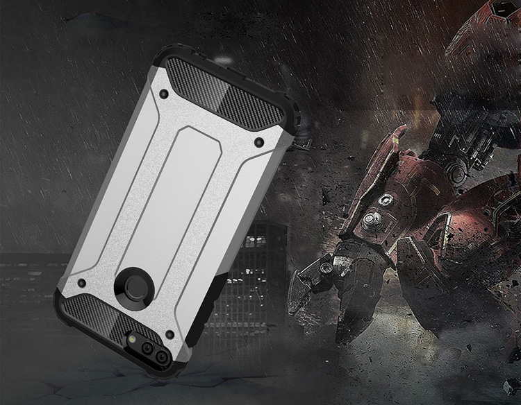 Case Huawei Y9 2018 / Pre-order * Combo แบบทนทาน พลาสติกไฮบริดและวัสดุ TPU, การป้องกัน 2 ชั้น *