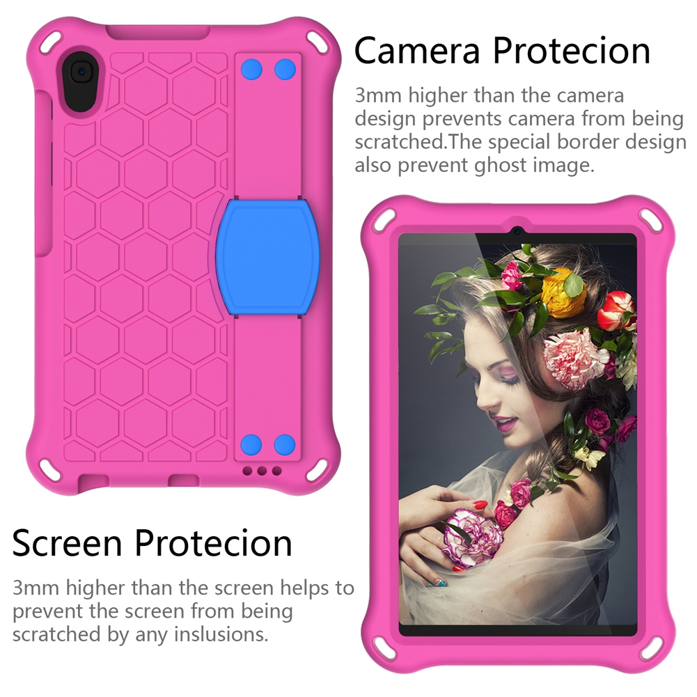 Case Huawei MatePad T8' / Pre-Order * เคส PC + TPU Combo ขาเคสพร้อมสายคล้องมือและสายคล้องไหล่ กันกระแทกขาตั้งแท็บเล็ต *