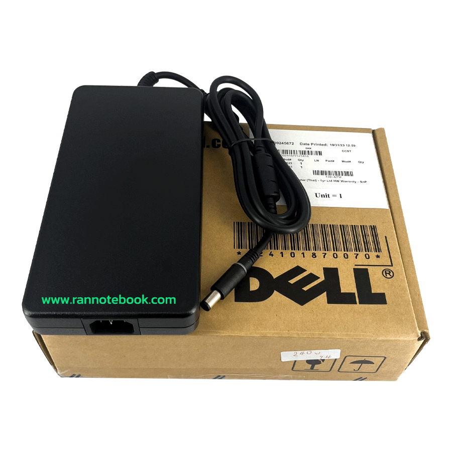 Adapter Dell Precision M6600 M6700 M6800 สายชาร์จ แท้ศูนย์ Dell