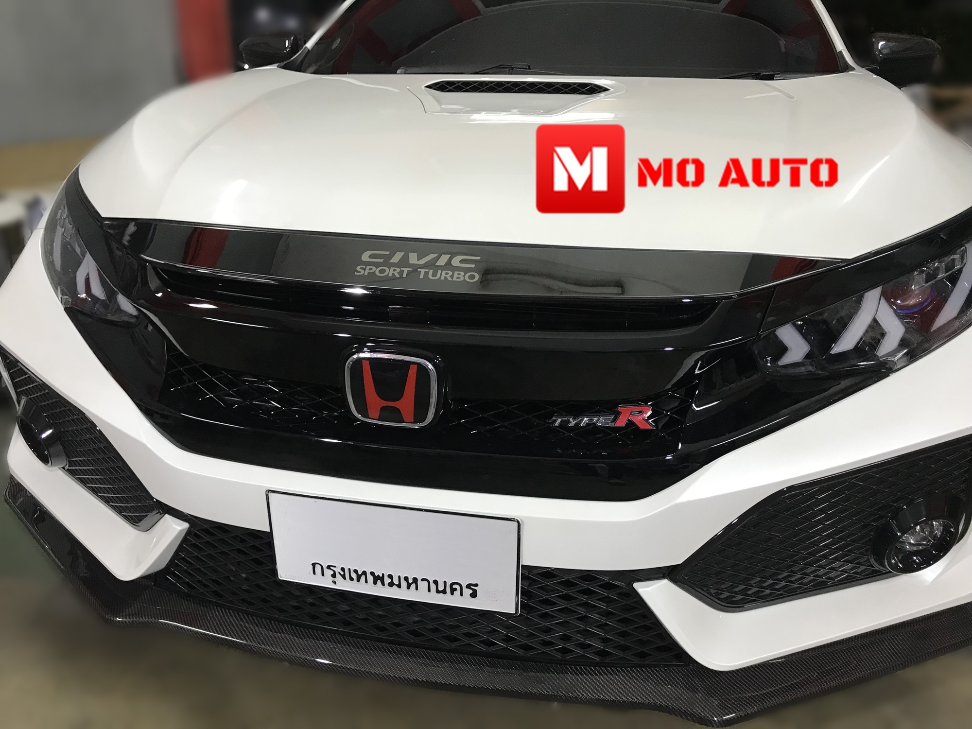 โคมไฟหน้า LED CIVIC FK ทรง Lamborghini Style