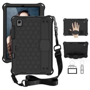 Case Samsung Galaxy Tab A7 (2020)/ Pre-Order * เคส EVA เนื้อรังผึ้ง Kickstand พร้อมสายคล้องไหล่ *