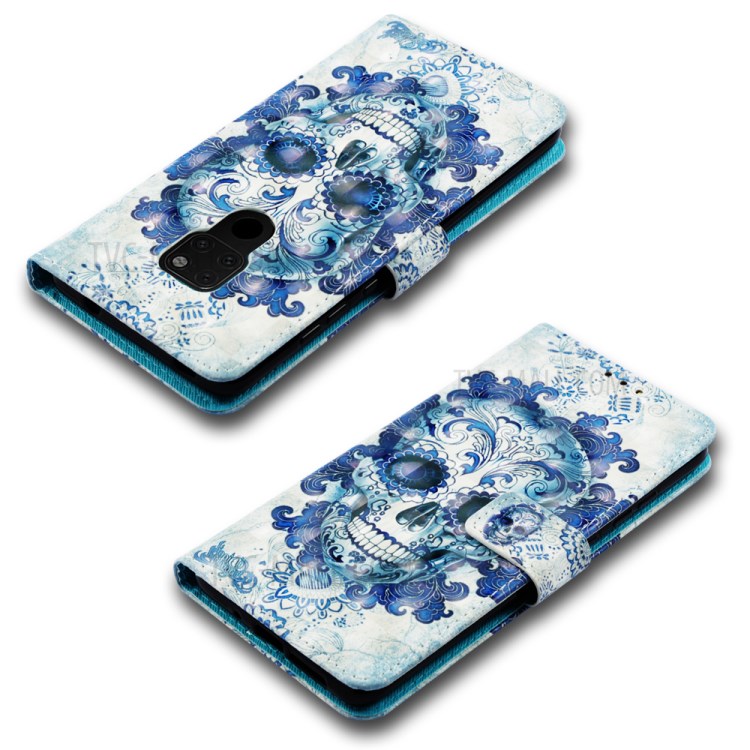 Case Huawei Mate 20 / Pre-order * เคสลายจุดไฟพิมพ์ลายปกหนัง PU *