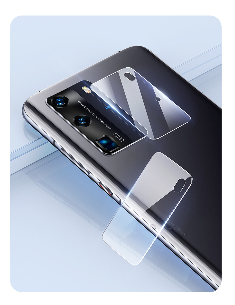 กระจกกันรอย Huawei P40 Pro / Pre-order * BENKS 2ชิ้น 0.15 มิลลิเมตรกระจกปกป้องกล้องเลนส์แก้วอ่อนฟิล์ม *