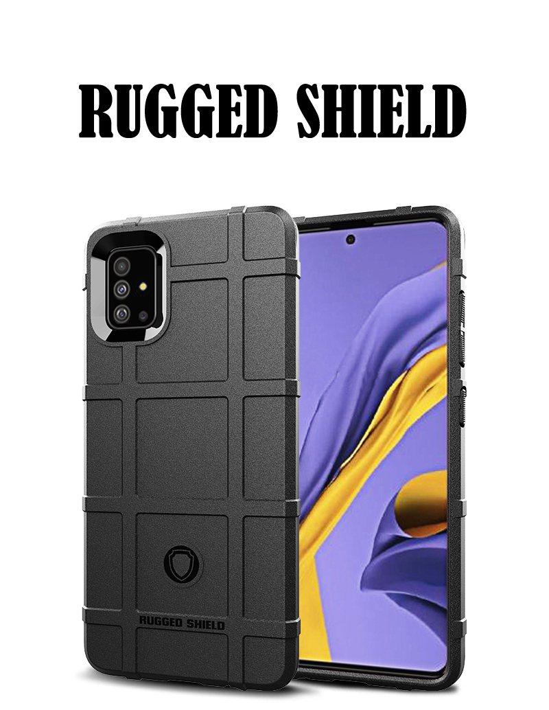 Case Samsung Galaxy A71 / Pre-order * เคสกันกระแทกที่มีความทนทานตารางสี่เหลี่ยมเนื้อ TPU *