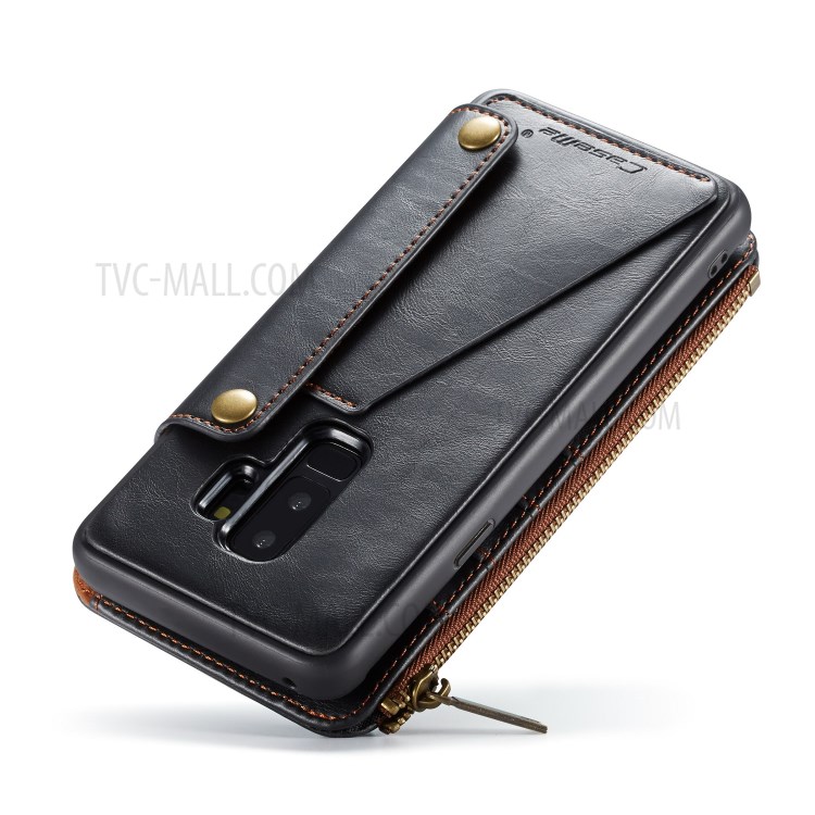 Case Samsung Galaxy S9 Plus / Pre-Order * CASEME 011 ซีรีส์ถอดซิปกระเป๋าสตางค์หนังแบบ 2-in-1 ธุรกิจ *