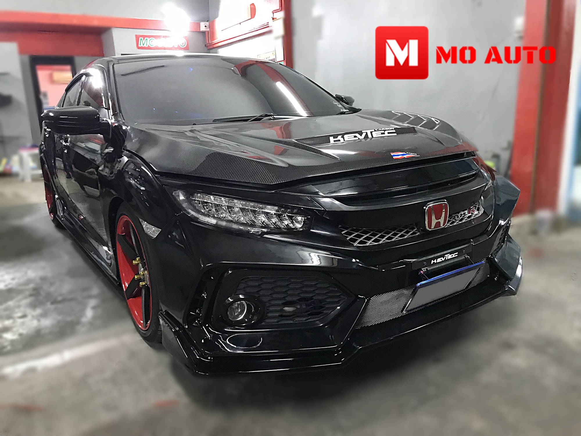 ชุดแต่ง TYPE-R CIVIC FK Hatchback แบบสวมทับ