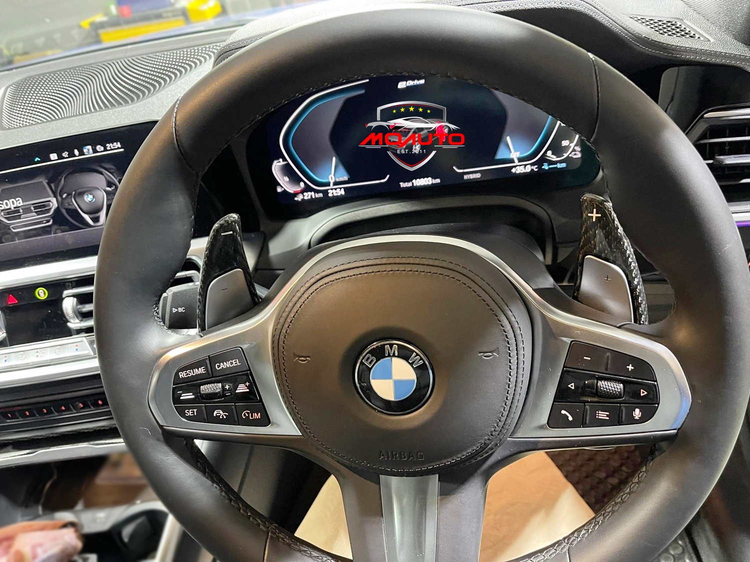 ก้านเสริมแพดเดิ้ลชิฟ CARBON Paddle Shift BMW G20