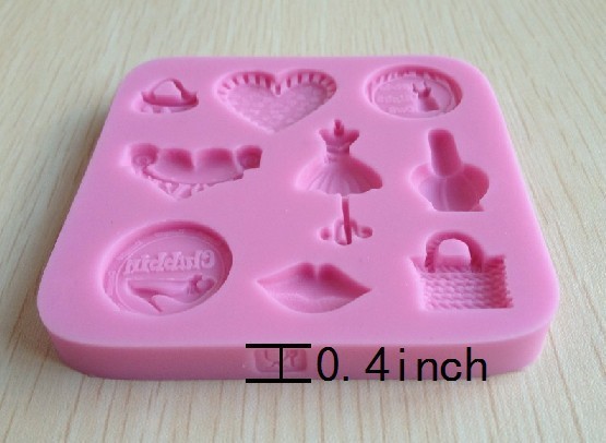 แม่พิมพ์ซิลิโคน คละลาย