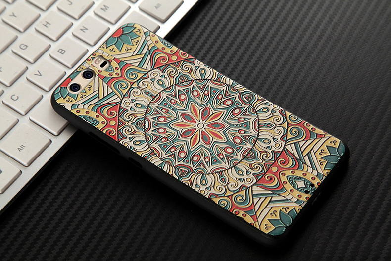 Case Huawei P10 Plus / Pre-order * เคสปกฝาครอบหุ้ม TPU พื้นผิวนูนและมีสไตล์ *