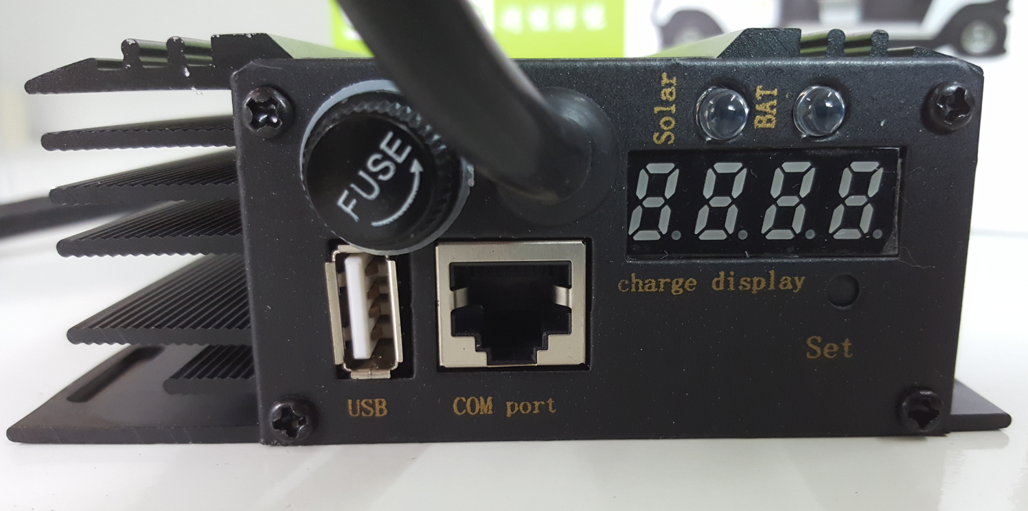 โซล่าชาร์จเจอร์เอ็มพีพีทีสำหรับรถไฟฟ้า EV (MPPT for EV) แรงดัน 48V/60V/72V