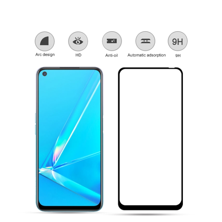 กระจกนิรภัย OPPO A92 / Pre-order * mocolo 0.33mm 9H 2.5D เต็มกาวฟิล์มกระจกนิรภัย *