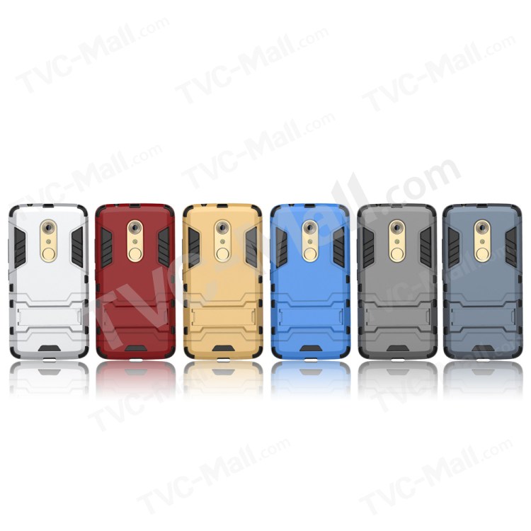 Case ZTE Axon 7 / Pre-order *เคสแข็ง PC + TPU เลเยอร์คู่คุ้มครอง + ขาตั้ง *