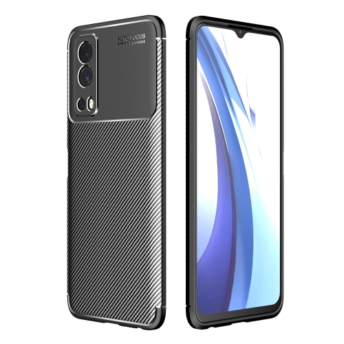Case Vivo Y72 5G # Pre-Order * เคส TPU กันกระแทกเนื้อคาร์บอนไฟเบอร์ *