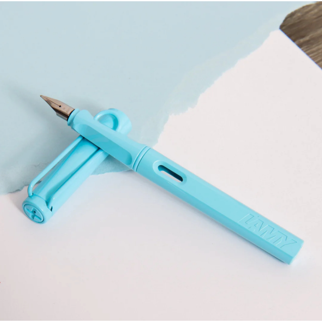 Lamy Safari Aqua sky Fountain Pen 2023 Special Edition