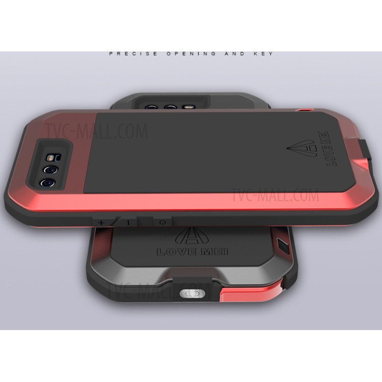 Case Huawei P10 Plus / Pre-order * LOVE MEI วัสดุ: โลหะ + ซิลิโคน + แก้วหุ้มเกราะ *