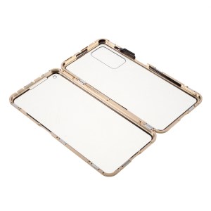 Case Xiaomi Mi 10T Pro 5G / Pre-order * เคสกระจกนิรภัยแบบคู่ + กรอบโลหะดูดแม่เหล็ก *