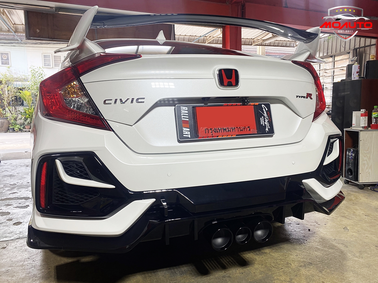 ชุดแต่ง TYPE-R สำหรับ CIVIC FC 2016-2021 (แบบเปลี่ยนกันชน)