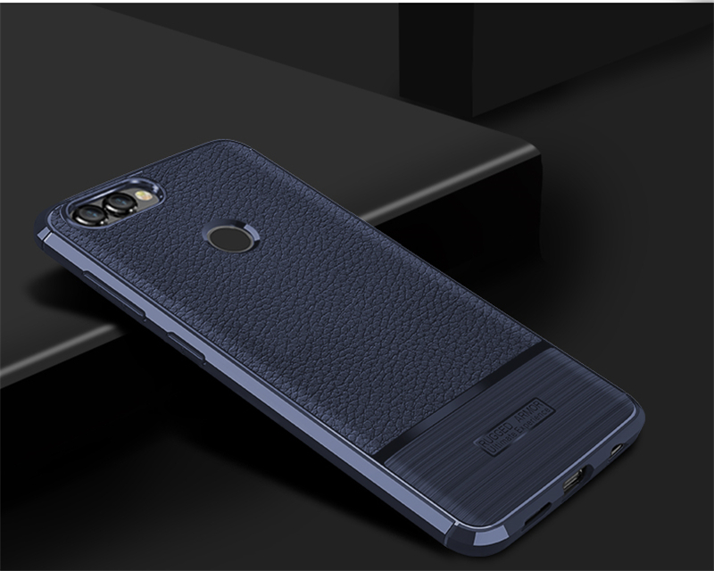 Case Huawei Y9 / Pre-order * ผิวลิ้นจี่นุ่ม + ผิวขัด TPU มีปุ่มสัมผัสที่นุ่มมือ *