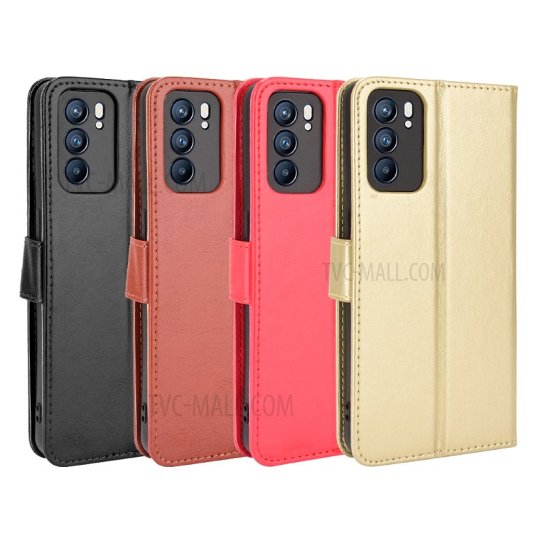Case OPPO Reno6 5G # Pre-Order * เคสกระเป๋าสตางค์หนัง สไตล์กระเป๋าสตางค์: ช่องใส่การ์ด 3 ช่อง + กระเป๋าเงินสด 1 ช่อง *