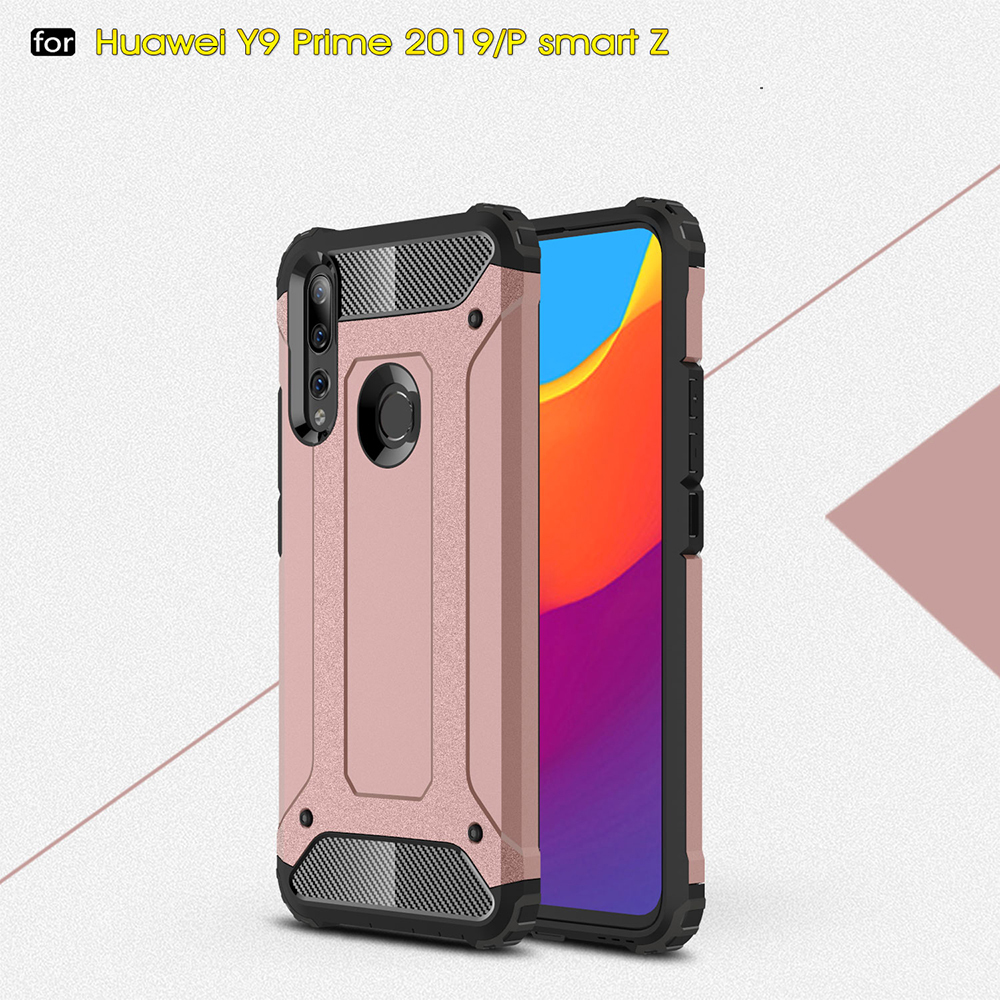 Case Huawei Y9 Prime 2019 / Pre-Order * เคสเกราะพลาสติก + TPU ไฮบริด มุมกระแทก, ทนต่อแรงกระแทก *