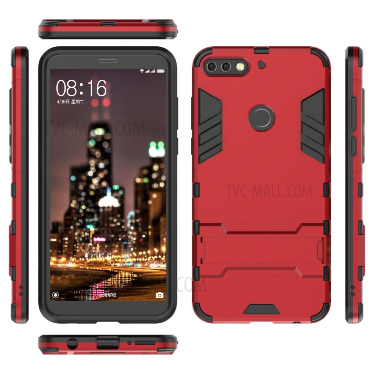 Case Huawei Y7 Pro 2018 / Pre-order * เคสพลาสติก TPU + Combo พร้อมขาตั้ง *