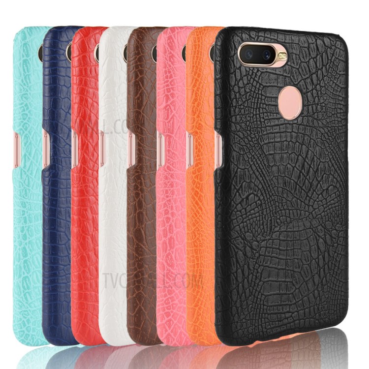 Case OPPO A12 / Pre-order * เคสผิวหนัง PU เคลือบ ผิวจระเข้สวยมีสไตล์ *