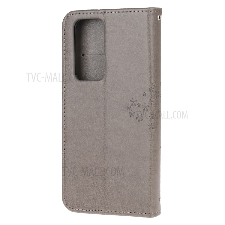 Case Huawei P40 Pro / Pre-order * เคสพิมพ์ลายนกฮูกต้นไม้หนัง PU กระเป๋าสตางค์ *