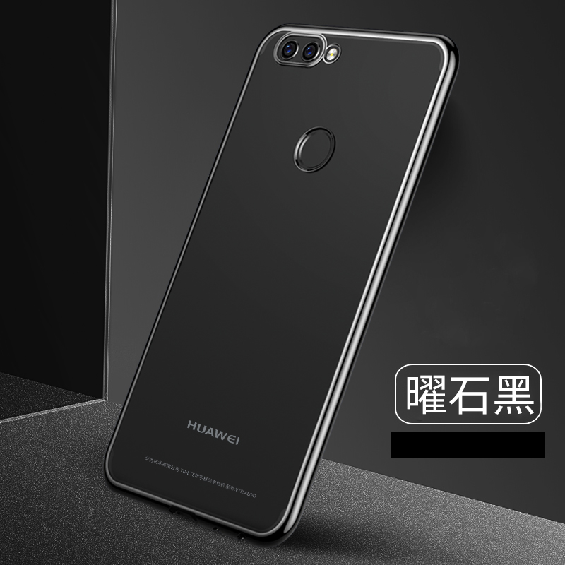 Case Huawei Y7 Pro 2018 / Pre-order * เคสหรูหราเทคนิคการชุบทอง TPU ซิลิโคนอ่อนนุ่ม *