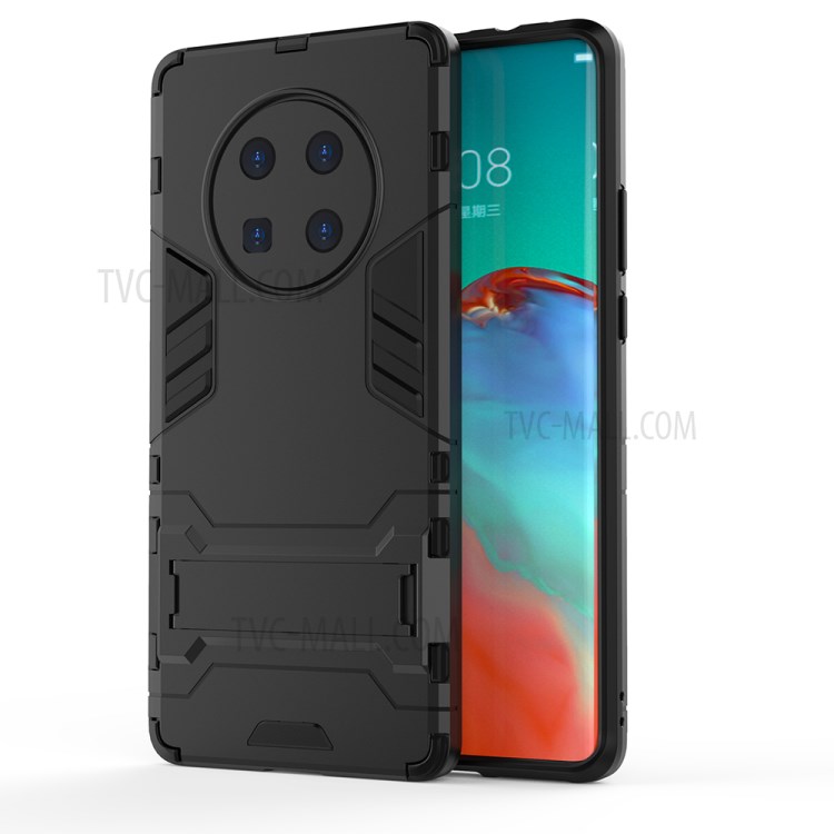 Case Huawei Mate 40 Pro / Pre-Order * เคส 2 in 1 PC + TPU พร้อมขาตั้ง พลาสติกแข็ง + TPU อ่อน = ตัวป้องกันสองชั้น *