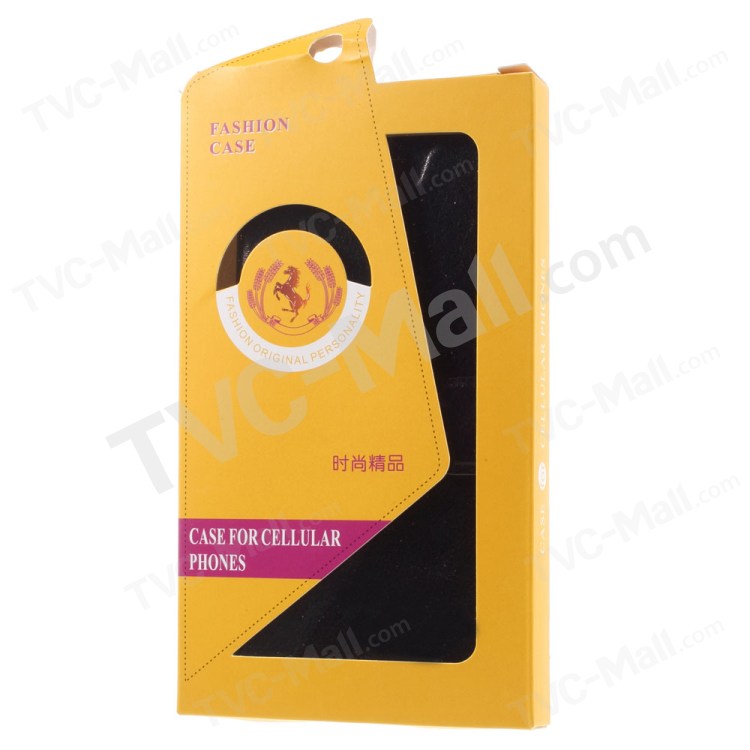 Case Huawei Y6ii / Pre-order * เคสหนัง PU ผิวเนื้อม้าเรียบเมื่อสัมผัส ด้านหน้าฝังด้วยแผ่นเหล็กที่แข็งแกร่ง *