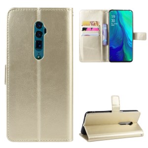 Case OPPO Reno 10x Zoom / พรีออเดอร์ * เคสหนัง Crazy Horse Text พร้อมสายคล้องมือ *