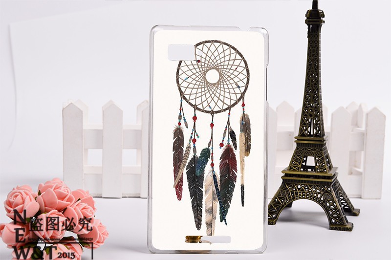 Case Lenovo K910 / Pre-order * เคสพลาสติกแข็งพิมพ์ลาย ตาข่ายดักฝัน *