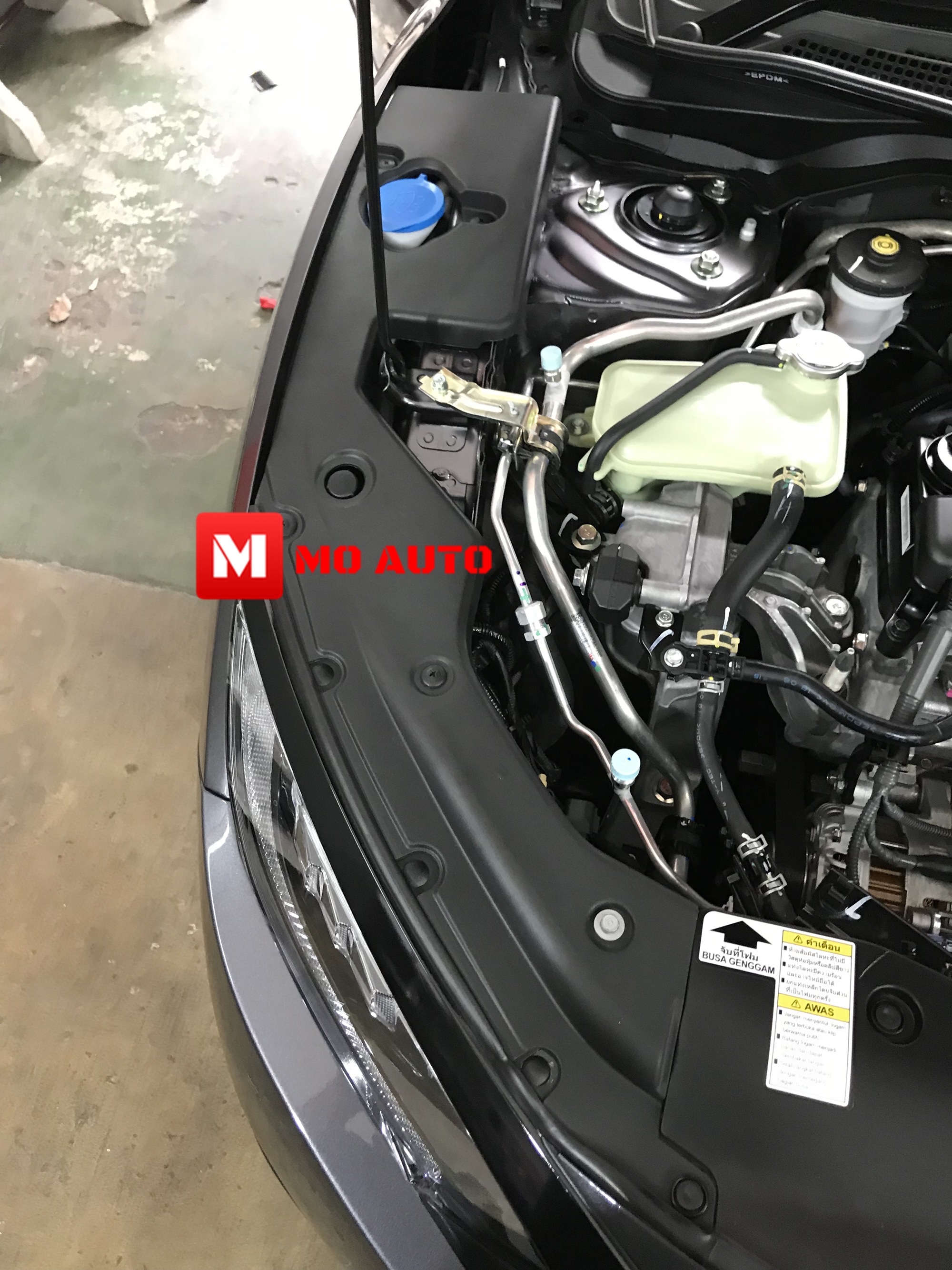 แผ่นปิดช่องห้องเครื่องด้านข้าง ซ้าย-ขวา CIVIC FC/FK