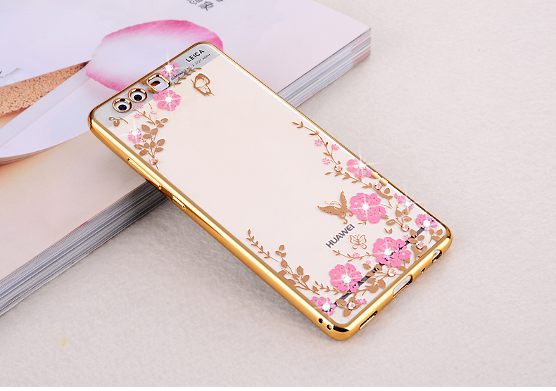 Case Huawei P10 Plus / Pre-order * เคสหรูหราเทคนิคการชุบทอง TPU ซิลิโคนอ่อนนุ่ม *