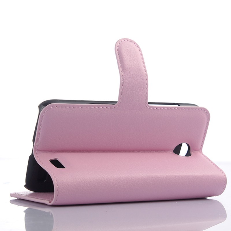 Case Lenovo A516 / Pre-order * เคสผิวลิ้นจี่ กระเป๋าสตางค์ซองหนัง PU *