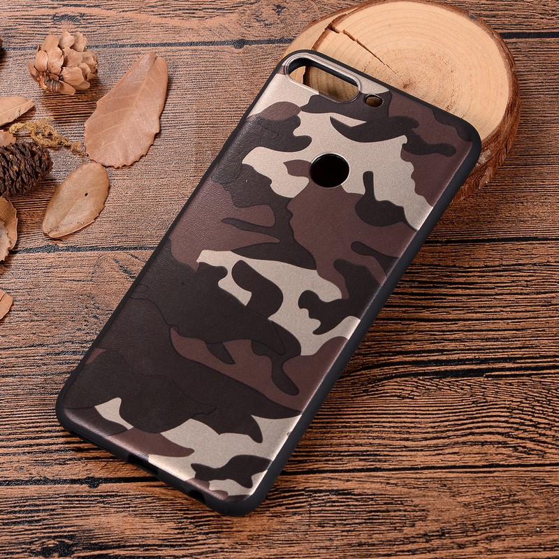 Case Huawei Y7 Pro 2018 / Pre-order * เคส TPU ลายพรางไฮบริด *