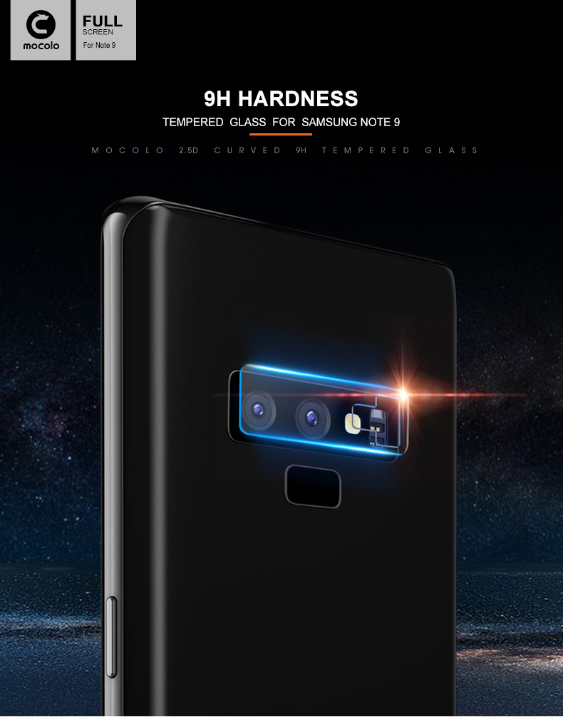 กระจกนิรภัยเลนส์กล้อง Samsung Galaxy Note9 / Pre-Order * MOCOLO นี้ทำจากวัสดุ asahi glass คุณภาพสูง *
