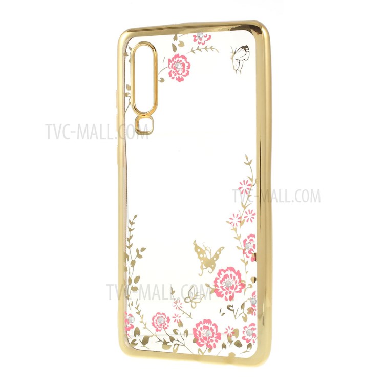Case Huawei P30 / Pre-Order * รูปแบบสวยงามเคสโทรศัพท์ TPU Rhinestone *