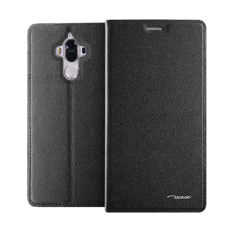 Case Huawei Mate 9 / Pre-order * TSCASE ผิวลิ้นจี่ หนังวัวแท้ *