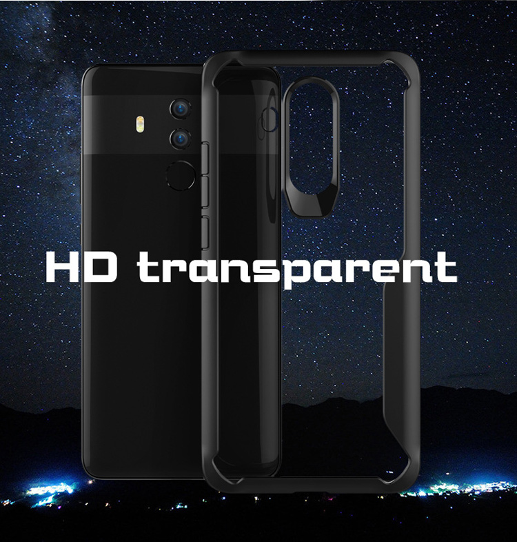 Case Huawei Mate 10 Pro / Pre-order * เคสพลาสติกใส + ขอบ TPU ยืดหยุ่น *