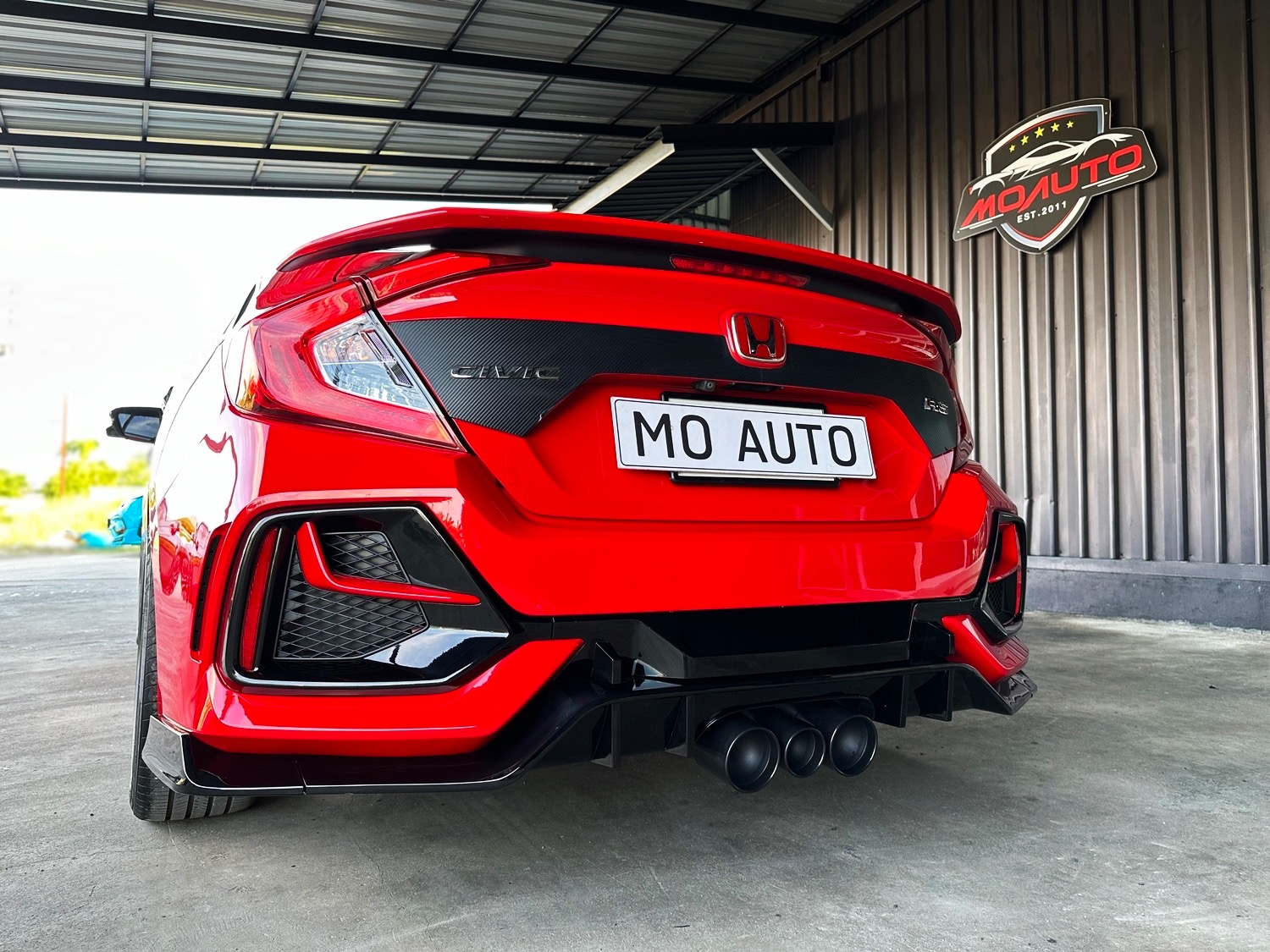 ชุดแต่ง TYPE-R สำหรับ CIVIC FC 2016-2021 (แบบเปลี่ยนกันชน)