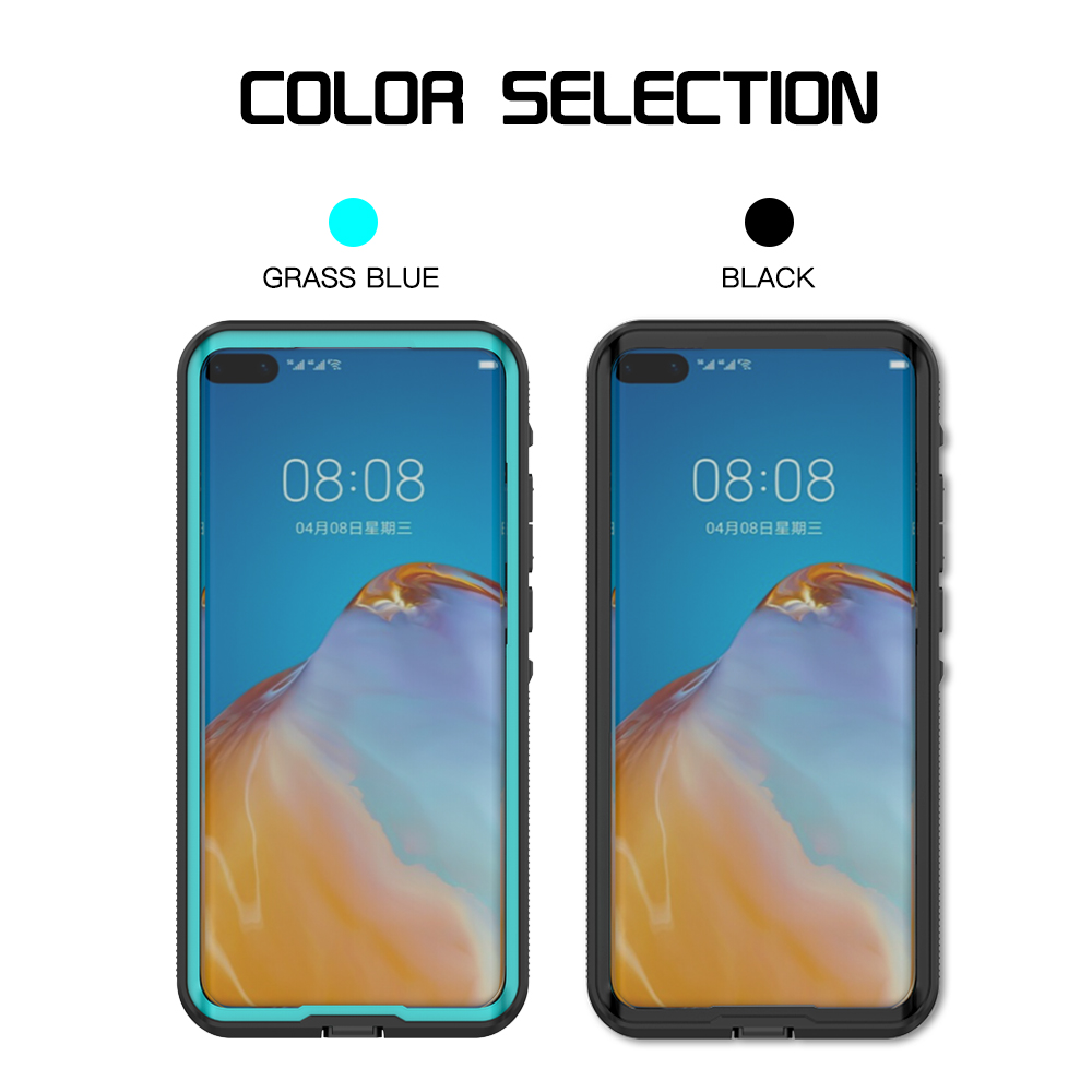 Case Huawei P40 Pro / Pre-order * SHELLBOX เคสใสกันน้ำ หน้าจอและด้านหลังที่คมชัดเหมาะสำหรับการถ่ายภาพและวิดีโอใต้น้ำ *