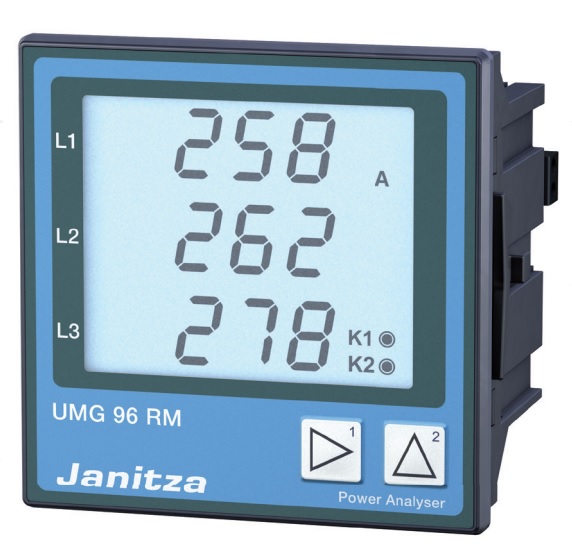 มิเตอร์ Janitza UMG96RM สำหรับวัดพลังงานไฟฟ้า กันไฟย้อน