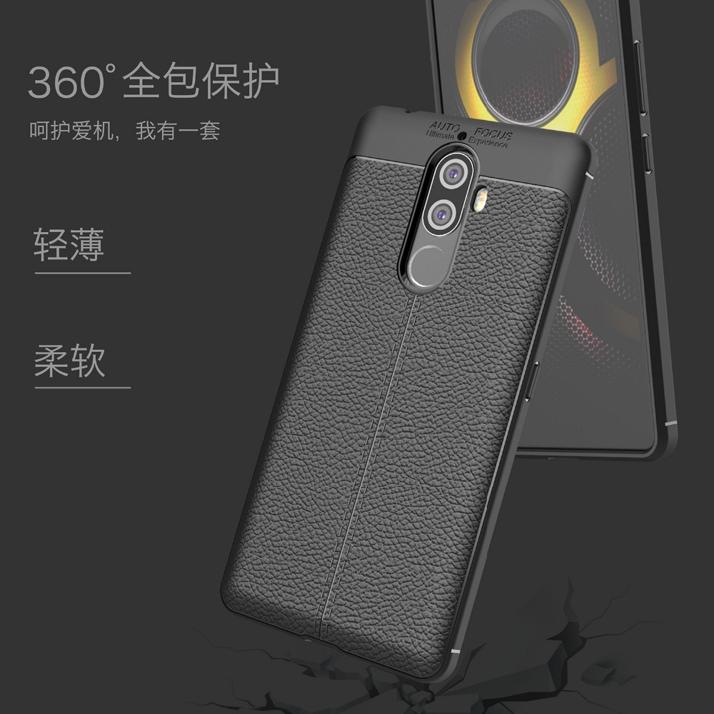 Case Lenovo K8 Note / Pre-order * เคสเนื้อลิ้นจี่หรูหราผิวนุ่ม Dorp กันกระแทก *