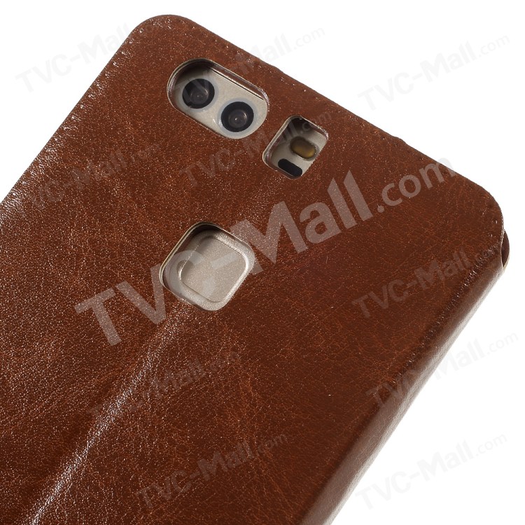 Case Huawei P9 Plus / Pre-order * เคสหนัง PU ที่มีพื้นผิวเนื้อม้า *