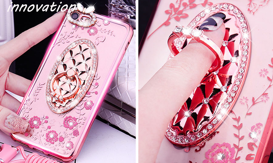 Case Huawei P10 Plus / Pre-order * เคสหรูหราเทคนิคการชุบทอง TPU ซิลิโคนอ่อนนุ่ม + แหวน *