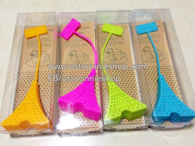 Eiffel Tower หอไอเฟล : ถุงใส่ชามี 4 สี อันละ 140฿