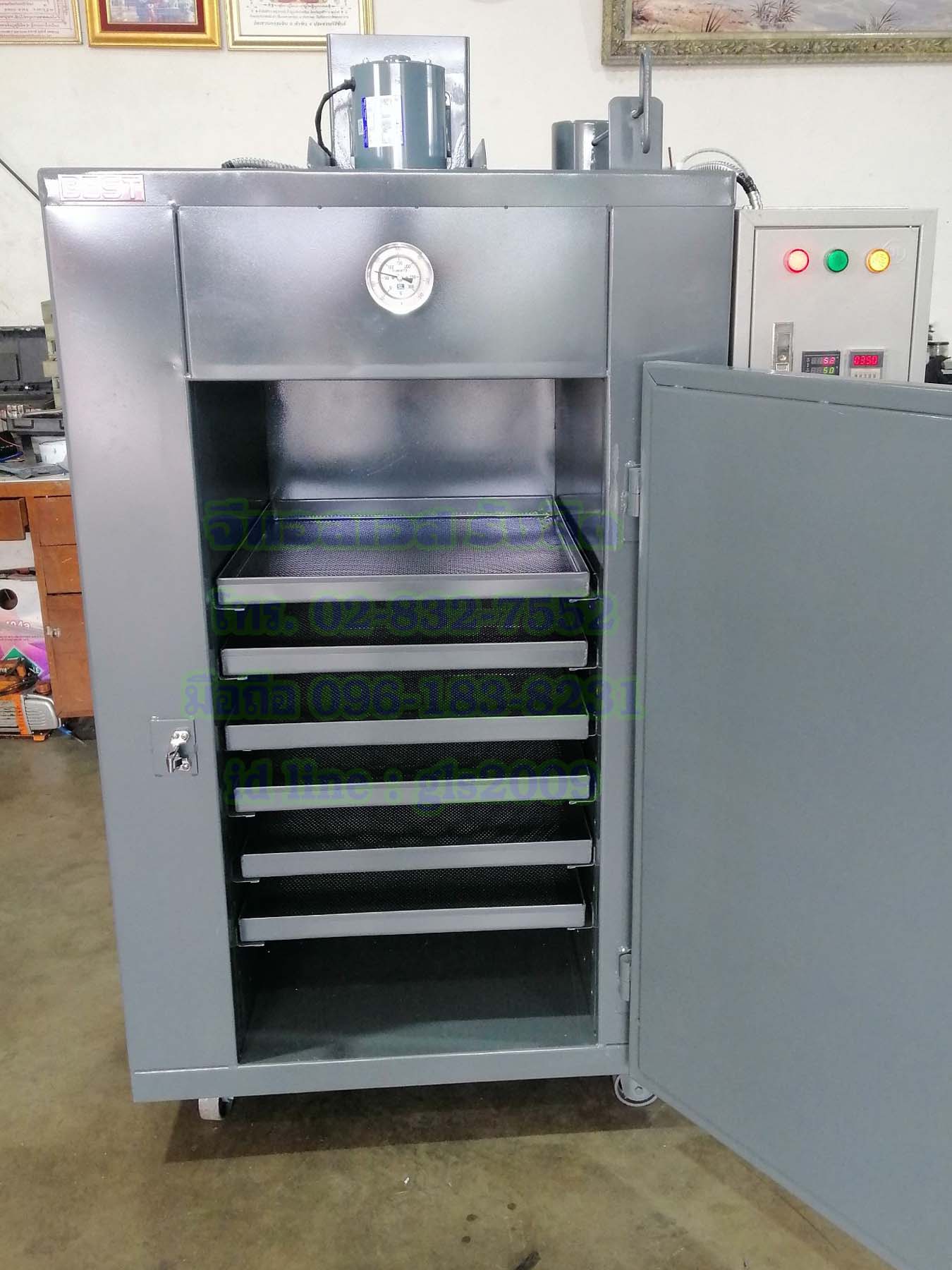 ตู้อบแห้งผลไม้ไฟฟ้า6ชั้น