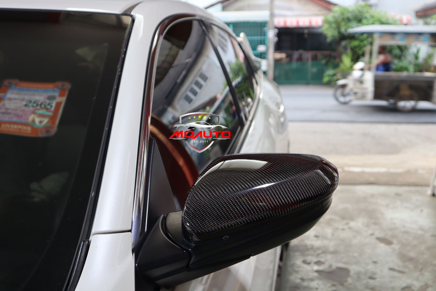 ฝาครอบกระจกมองข้างคาร์บอนแท้ CIVIC FC / FK